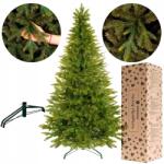 SPRINGOS Karácsonyfa Műfenyő Természetes Pe 240 cm Gyönyörű Sűrű, Mint Az Élő Prémium (CT0207)