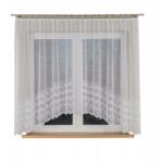  Kész függöny klasszikus 160x310 jacquard fehér béka függöny (ESMERALDA 160x310)