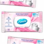 Smile Biodegradálható, Nedvesített, Finom Toalettpapír Flip Top Zárással, 44 darabos (Smile Papier Toaletowy Biodegradowalny 44 szt)