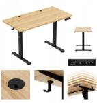 Mark Adler Elektromos íróasztal állítható Mark Adler tölgy a számítógép tanulásához (MA-LEADER 6.9)