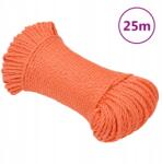 VidaXL Munkakötél, narancssárga, 3 mm, 25 m, polipropilén (8720287131243)