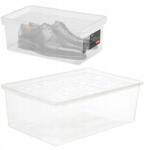 Plast Team Cipőtartó 9, 5L Doboz Fedéllel Otthoni Cipőrendező (1982)