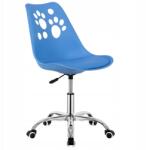 Springos Asztali szék Gyerek Irodai Szék kék (HF0039)