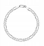 Verona Figaro ezüst karkötő -21 cm (Verona B053716) (B053716)