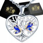 Mennica Świdnicka Nyaklánc Ezüst 925 Medál Ajándék Női Életfa