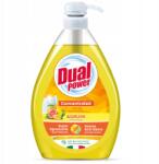 Dual Power Mosogatószer koncentrátum Dual Power Folyadék Pumpával 1L Citrusfélék (8032680396649)