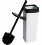 Rodeno Wc Kefe Tartós Fehér Fekete Modern Fürdőszobai (ROD2915)
