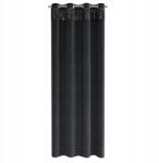 Eurofirany Jasper készfüggöny 140x250 Eurofirany fekete (386174)