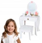 Kinderlly fa sminkasztal, székkel, kiegészítőkkel, 3+ év (17238)