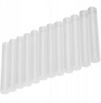 TOPEX Top Tools Ragasztópisztoly Ragasztóbetét, Megbízható, Átlátszó, 8mm, 12db (TOP TOOLS Klej Do Pistoletu Na Gorąco 8mm 12x)