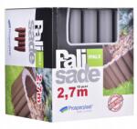 Prosperplast Paliszád Kerti szegély műanyag 270 cm x 24 cm szürke (IPAL5-S443)