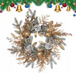  Karácsonyi koszorú fenyőtobozokból, karácsonyi dekoráció (788554477)