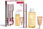 Clarins Wonder Perfect szempillaspirál Arctisztító olaj Szemkörnyékápoló krém szett