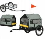 PAKO Kerékpáros Kutyaszállító Utánfutó Állatoknak Zászlóval, 10 Kg-ig 3az1ben (PRZYCZEPKA ROWEROWA DLA PSÓW ZWIERZĄT)