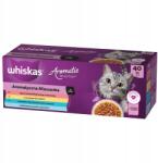 Whiskas Aromatic 40x85g Nedves macskaeledel aromás Keverék mártásban