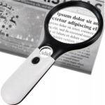 Izoxis Nagyítós Olvasó Nagyító Háttérvilágítással Dupla 3 Led (22670)