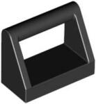 LEGO® Fekete módosított csempe 1 x 2 rúdfogantyúval (243226)