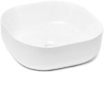 Triomini Mosdó lapra Triomini Slim 43x43 cm fehér színben fényes felülettel túlfolyás nélkül SLM4343 (TR41288)