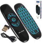 BLOW Vezeték Nélküli Billentyűzet Távirányító 3AZ1BEN Smart Tv Pc Air Mouse Rgb Mozgás Egér (84-254#)