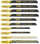 Einhell Beszúrófűrészlap készlet 10 részes, T-szár beszúrófűrész tartozék (49617350) (49617350)