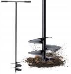 Kadax Földfúró Talajfúró Fúró 20cm 200mm Kézi Alomfúró (K1724)