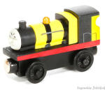 QIHUI Thomas és barátai Bill jellegű mágneses fa vonat mozdony