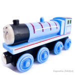 QIHUI Thomas és barátai Gordon jellegű fa vonat mozdony