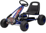  Pedálos gyerek gokart, kék, 3 éves kortól, 30 kg teherbírással és 2 fokozatú váltóval (HOP1001736-1)