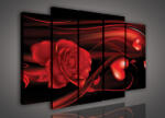 Consalnet Vászonkép, 5 darabos Rózsa 150x100 cm méretben (C5-282S12)