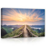 Consalnet Hegyi út a napfelkeltében, vászonkép, 60x40 cm méretben (C5-12661O4)