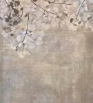 Dimex Bézs levelek fotótapéta, poszter, vlies alapanyag, 225x250 cm (MS-3-0366)