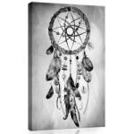 Consalnet Álomfogó szürkében, vászonkép, 40x60 cm méretben (C5-10832O4)