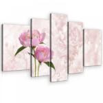 Consalnet Vászonkép, 5 darabos, Virágok 170x100 cm méretben (C5-10295S4A)