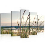Consalnet Vászonkép 5 darabos, Tengerpart 100x60 cm méretben (C5-10669S17)