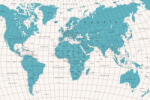 Dimex Vlies Fotótapéta - Political World Map - 375x250 cm (MS-5-1543)