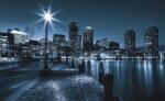 Consalnet Boston éjszaka poszter, fotótapéta (104 x 70, 5 cm) (C1-283VEM)
