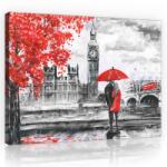Consalnet Vászonkép, Londoni séta, 120x80 cm méretben (C5-11471O20)