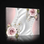 Consalnet Vászonkép, Rózsaszín rózsák, 60x40 cm méretben (C5-2469O4)