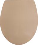 Quadrat Latte WC-ülőke duroplast fém zsanér bézs 2, 1kg fordított