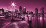 Consalnet Boston éjszaka poszter, fotótapéta (104 x 70, 5 cm) (C1-284VEM)
