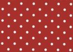 Vénilia Décor Gekkofix DOTS RED öntapadós tapéta 45 cm x 2 m (12594)
