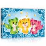 Consalnet Mackók, vászonkép, 60x40 cm méretben (C5-89O4)