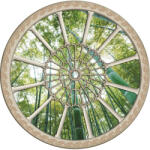 Consalnet Bamboo vlies poszter, fotótapéta 913VEZ1 /208x208 cm/ (913-VEZ1)