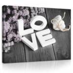 Consalnet Vászonkép, Love, 100x75 cm méretben (C5-11722O1)