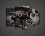 Consalnet Vászonkép 5 darabos, Ló 100x60 cm méretben (C5-2308S17)