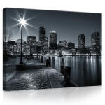 Consalnet Vászonkép, Éjszakai város, 100x75 cm méretben (C5-20088O1)