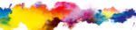 Dimex ABSTRACT BLUST OF COLORS öntapadós konyhai poszter, 260x60 cm (KI-260-159)
