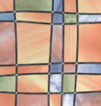 Vénilia Décor Gekkofix Barcelona Multi Coloured öntapadós üveg tapéta 67, 5 cm x 15 m (11805)