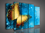 Consalnet Vászonkép, 5 darabos Pillangó 150x100 cm méretben (C5-276S12)