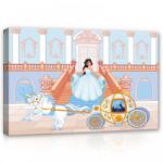Consalnet Hercegnő a hintóval, vászonkép, 60x40 cm méretben (C5-12532O4)